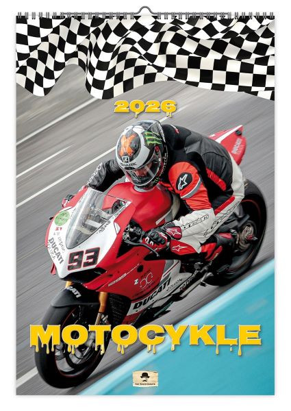 Kalendarz A3 VD.21 Motocykle Pan Kalendarzyk